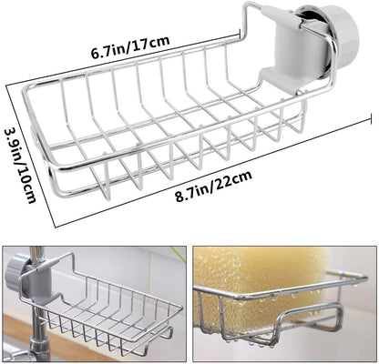 Sponge Holder for Kitchen Stainless Steel | Sink Caddy