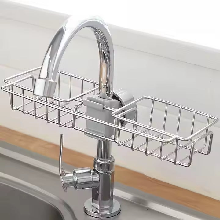 Sponge Holder for Kitchen Stainless Steel | Sink Caddy