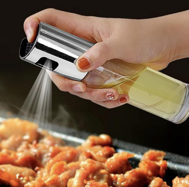Glass Oil Spray Bottle – Olive Oil Sprayer for Cooking