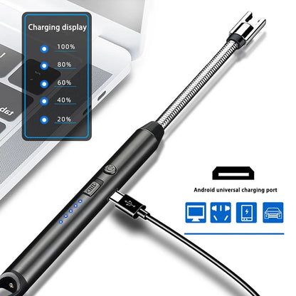 Rechargeable Electric Arc Lighter with Flexible Neck
