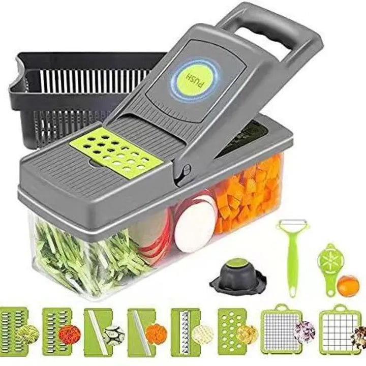 16 in 1 Vegetable Chopper , Slicer & Cutter