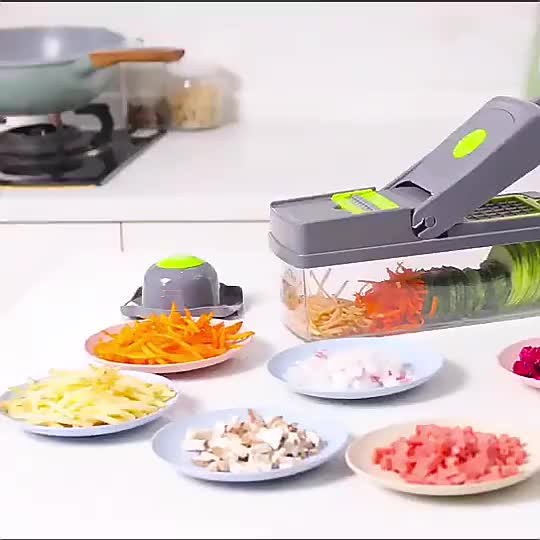 16 in 1 Vegetable Chopper , Slicer & Cutter