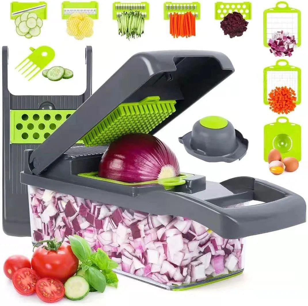 16 in 1 Vegetable Chopper , Slicer & Cutter