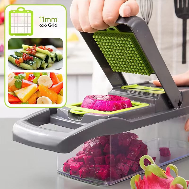16 in 1 Vegetable Chopper , Slicer & Cutter