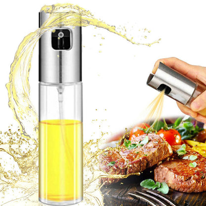Glass Oil Spray Bottle – Olive Oil Sprayer for Cooking