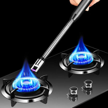 Rechargeable Electric Arc Lighter with Flexible Neck