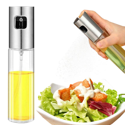 Glass Oil Spray Bottle – Olive Oil Sprayer for Cooking