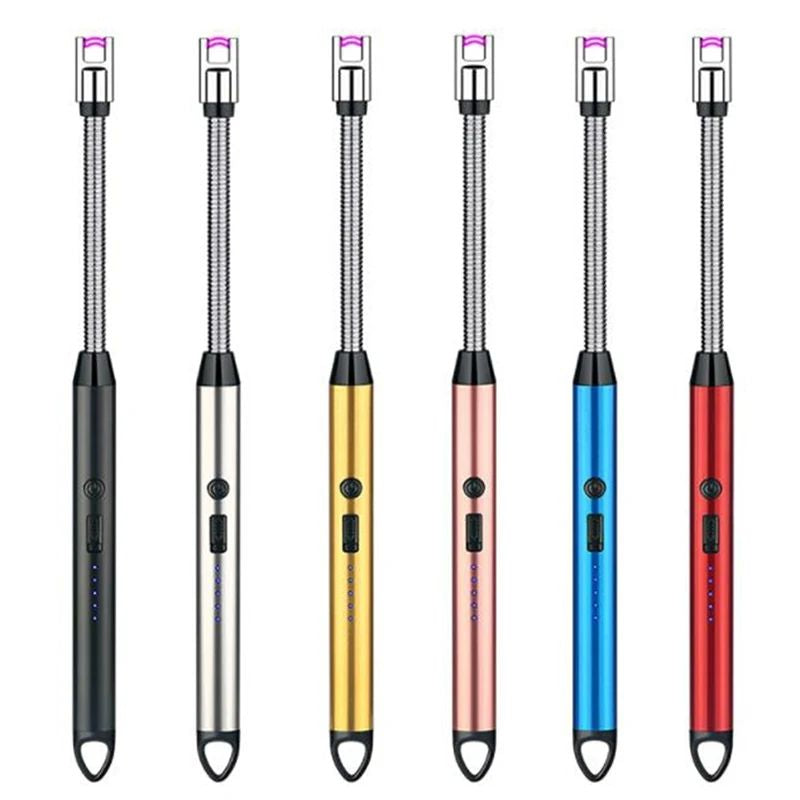 Rechargeable Electric Arc Lighter with Flexible Neck
