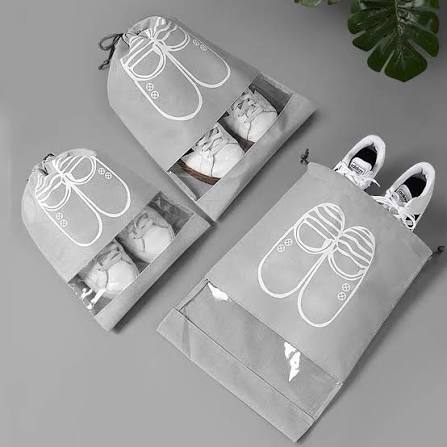 Shoe Storage Bag with Clear Window – Travel Organizer