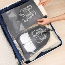 Shoe Storage Bag with Clear Window – Travel Organizer