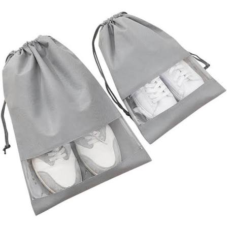 Shoe Storage Bag with Clear Window – Travel Organizer