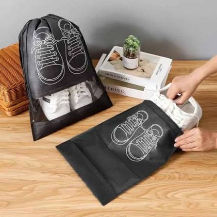 Shoe Storage Bag with Clear Window – Travel Organizer